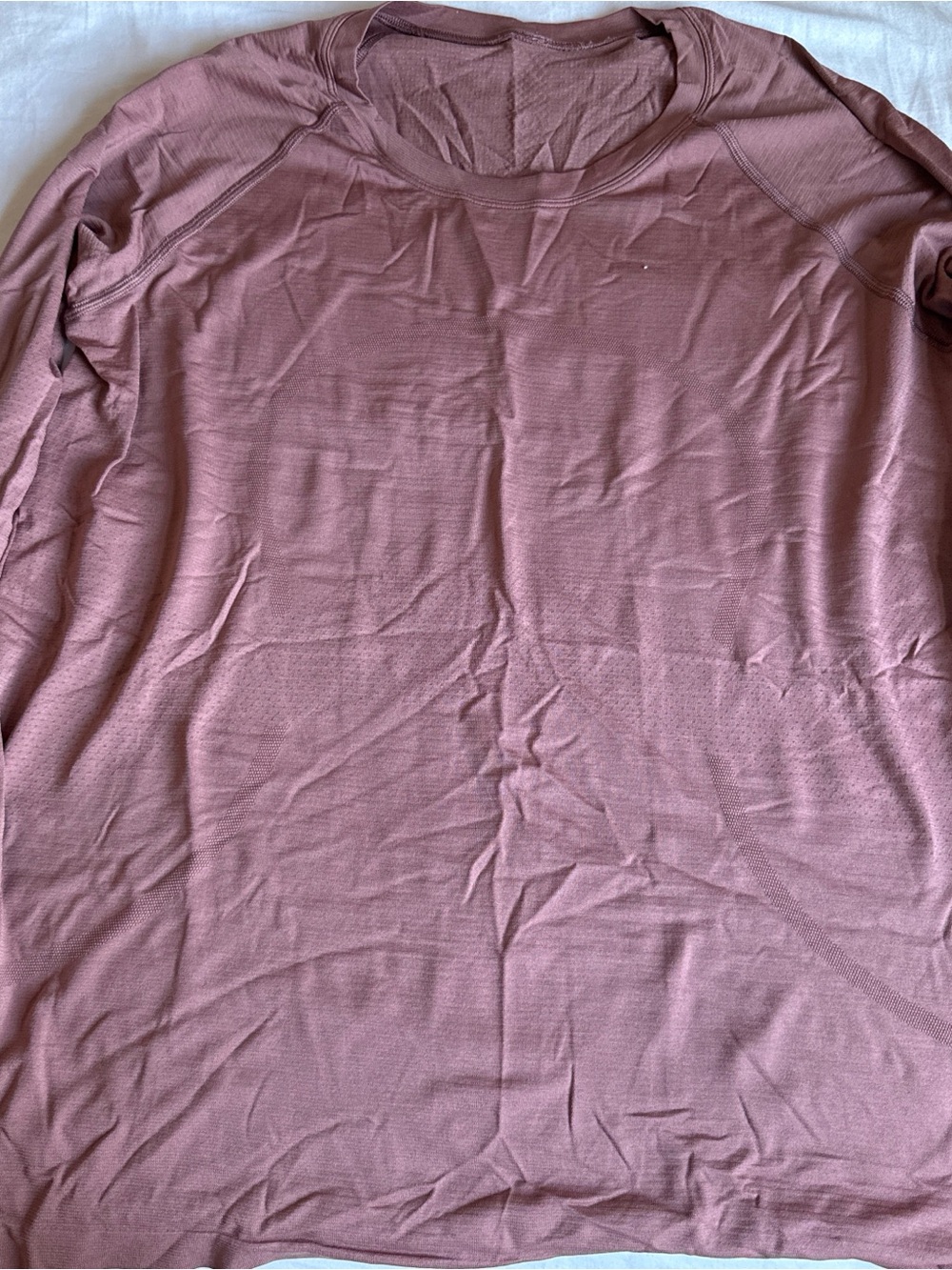 lululemon athletica Long Sleeve Crew Top - Dusty Rose